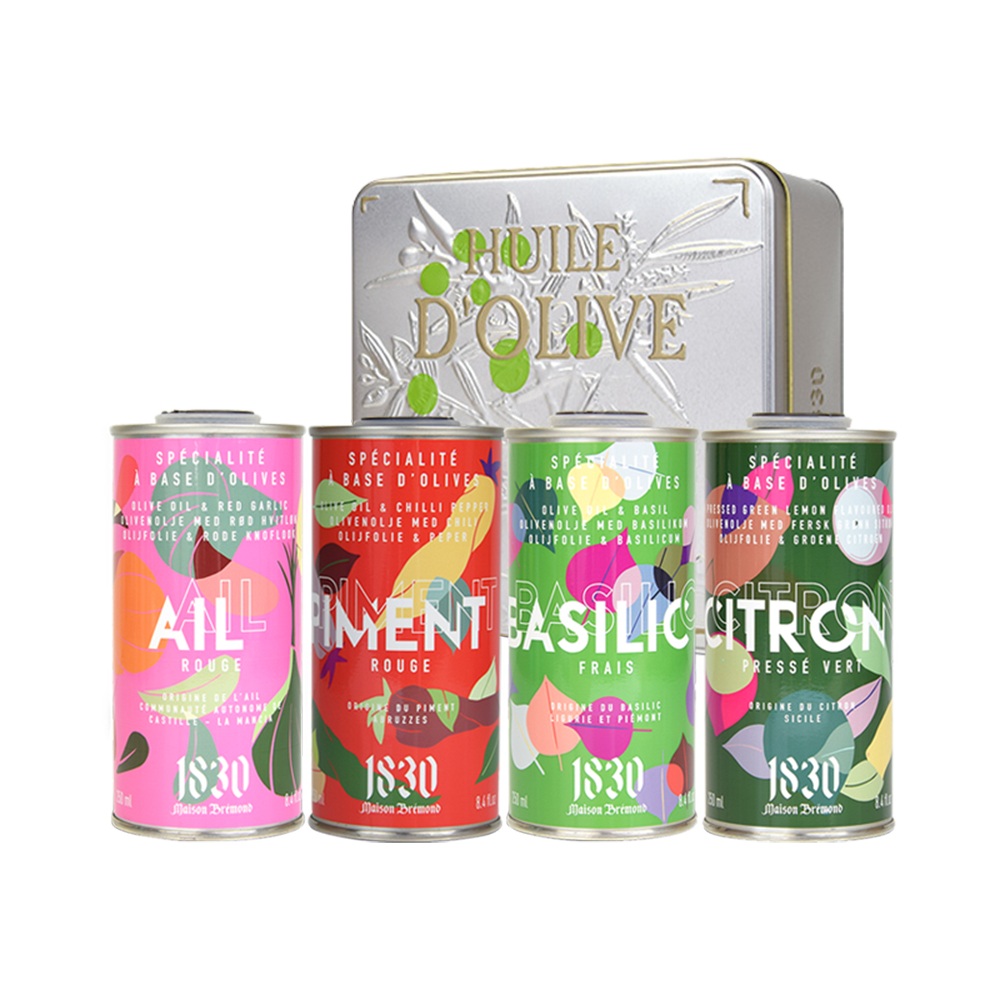 [독점수입] 메종브레몽1830 엑스트라 버진 올리브 오일 4가지 맛