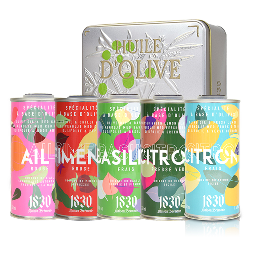 [독점수입] 메종브레몽1830 엑스트라 버진 올리브 오일 5가지 맛