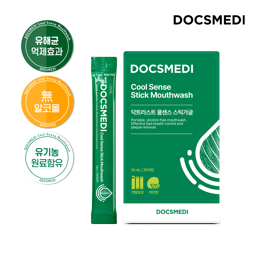 닥스메디 쿨센스 스틱가글 1박스 10ml X 30개