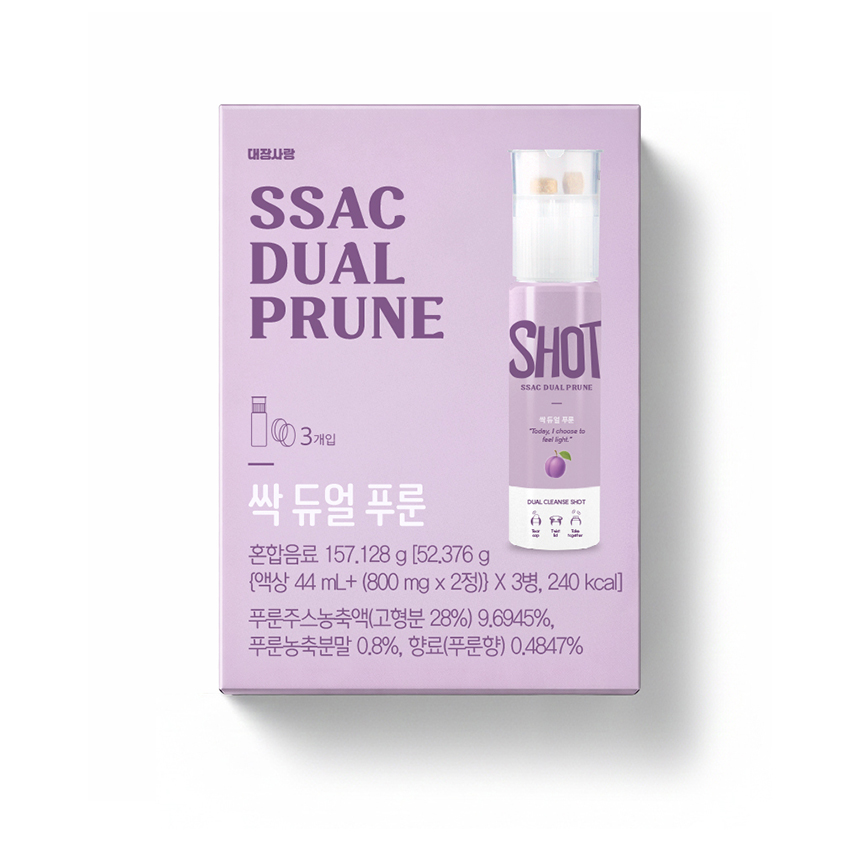 대장사랑 푸룬 듀얼 클렌즈