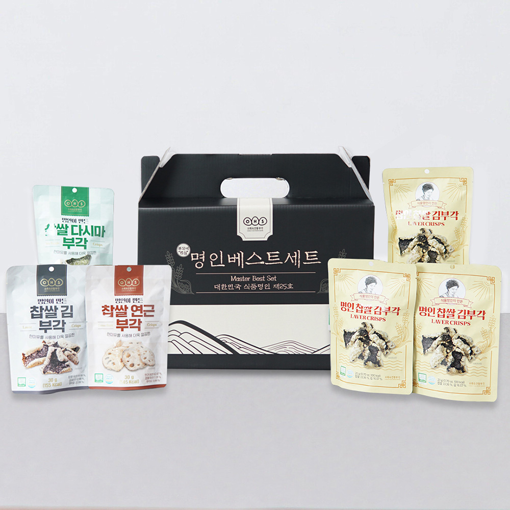 [오희숙전통부각 선물세트] 명인 베스트