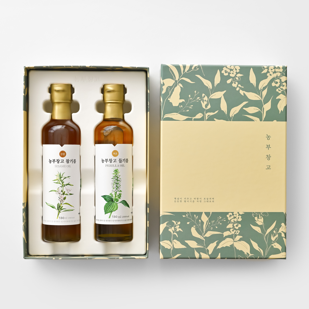 [선물세트] 농부창고 참기름과 들기름