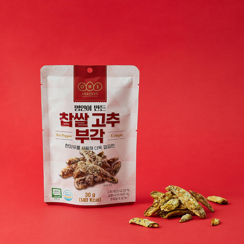 [오희숙전통부각] 찹쌀 고추부각 30g