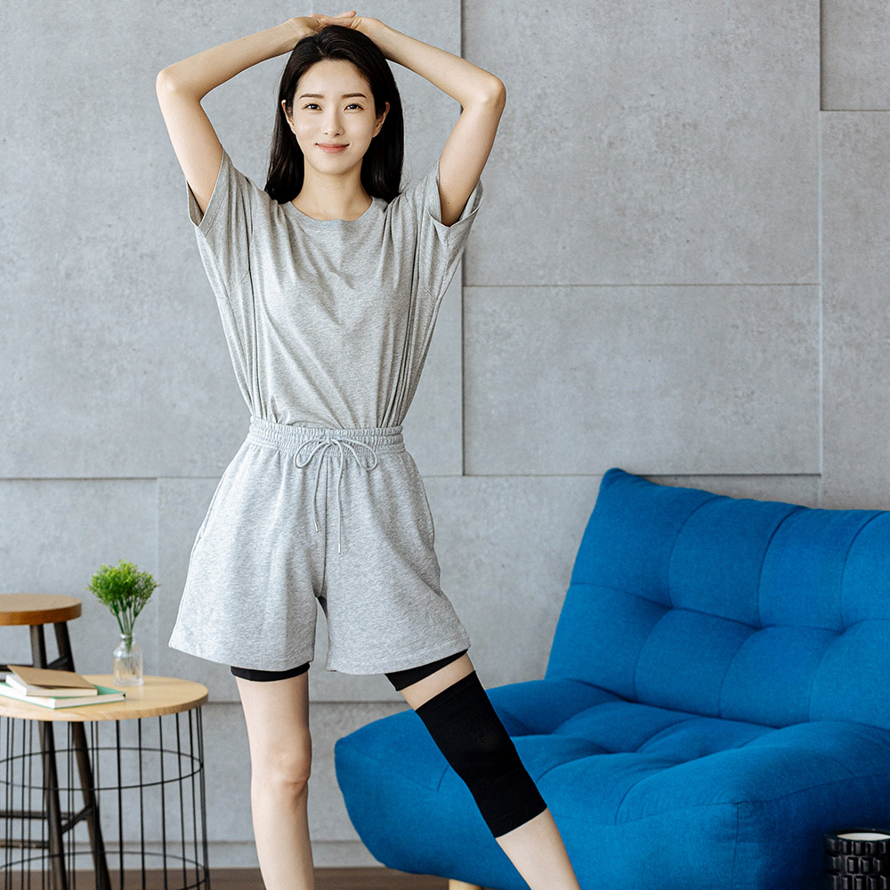 헬스앤메디프리즘 에어로쿨 테이핑 무릎 보호대 썸네일 3