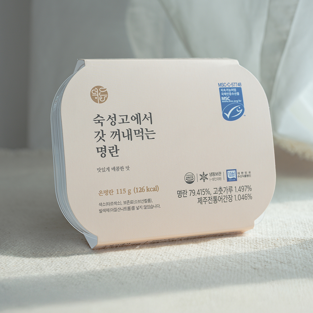 덕화명란[시그니처] 숙성고에서 갓 꺼내먹는 명란