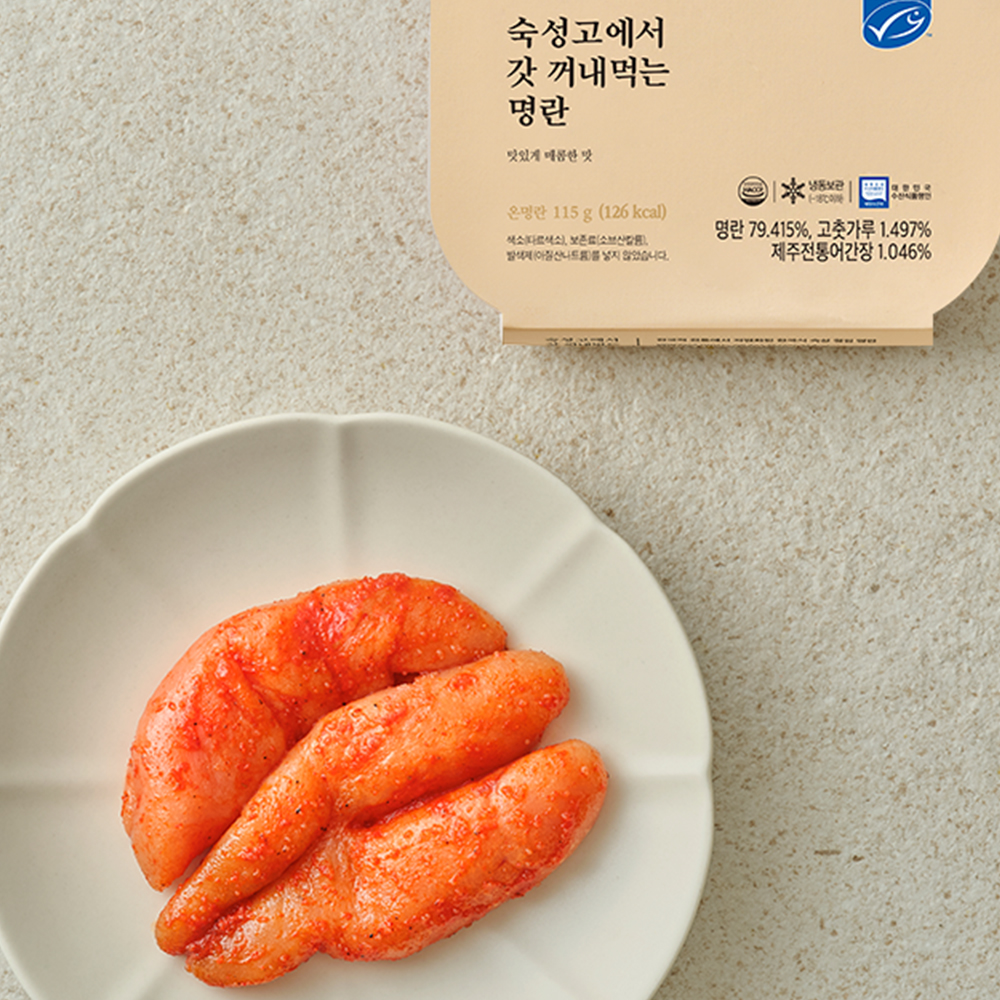 덕화명란[시그니처] 숙성고에서 갓 꺼내먹는 명란 썸네일 2