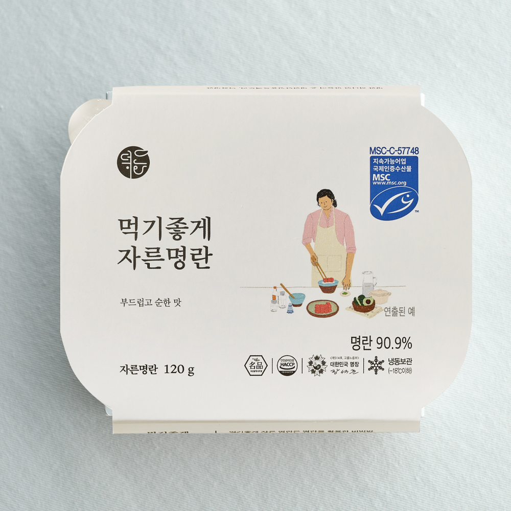 덕화명란[실속간편] 먹기 좋게 자른 명란