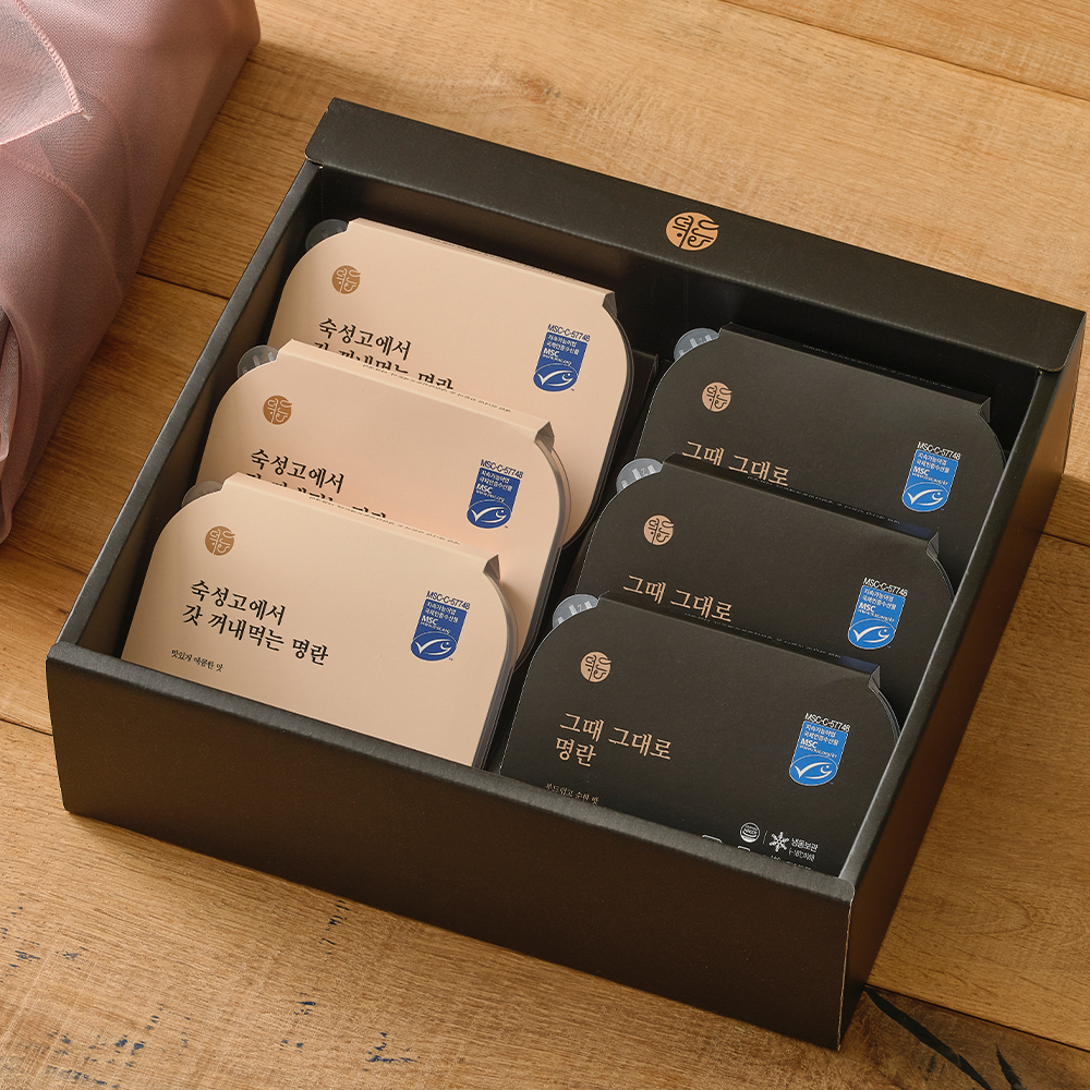 덕화명란[선물세트] 3호-숙성고명란+그때 그대로 명란 썸네일 2
