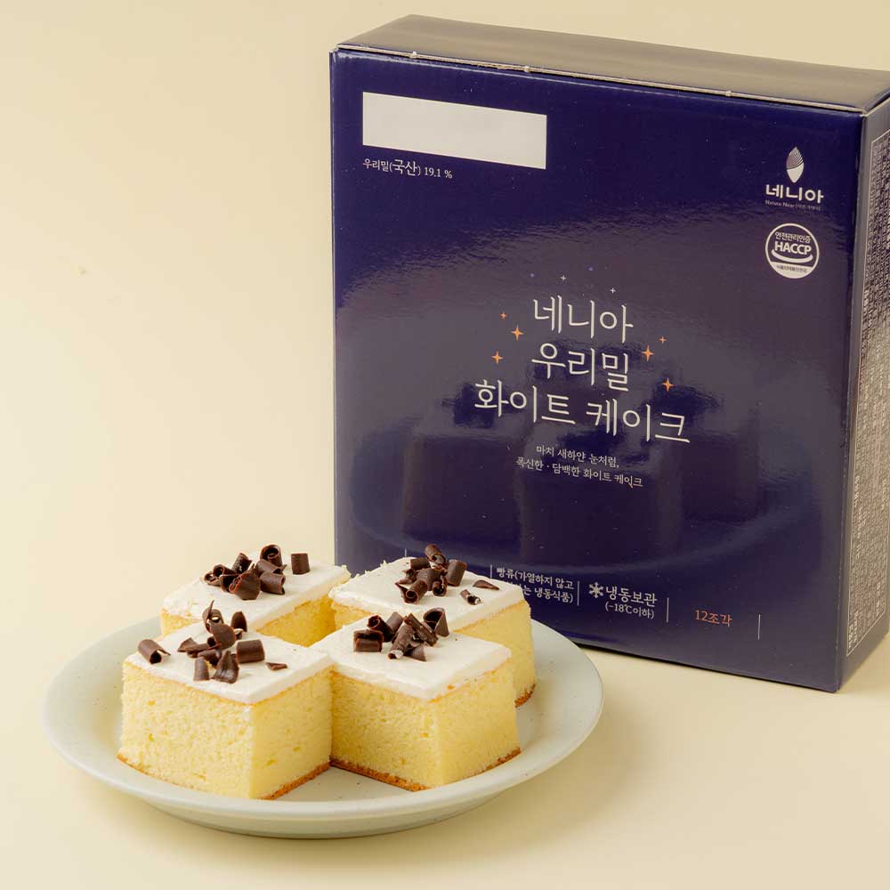 네니아 우리밀 베이커리 우리밀 화이트케이크