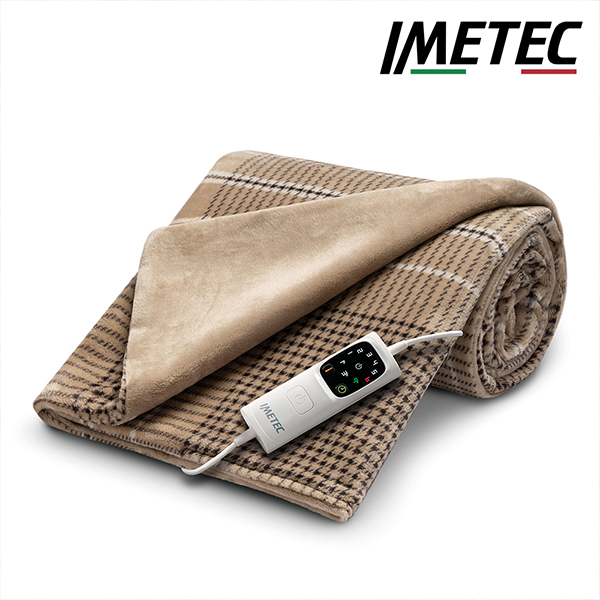이메텍 프리미엄 벨벳 캠핑담요 온열담요 GOK-096 (베이지체크)