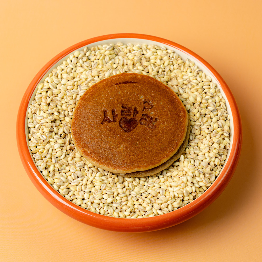 네니아 우리밀 베이커리 사랑해 팥 찰보리 팬케익 썸네일 3