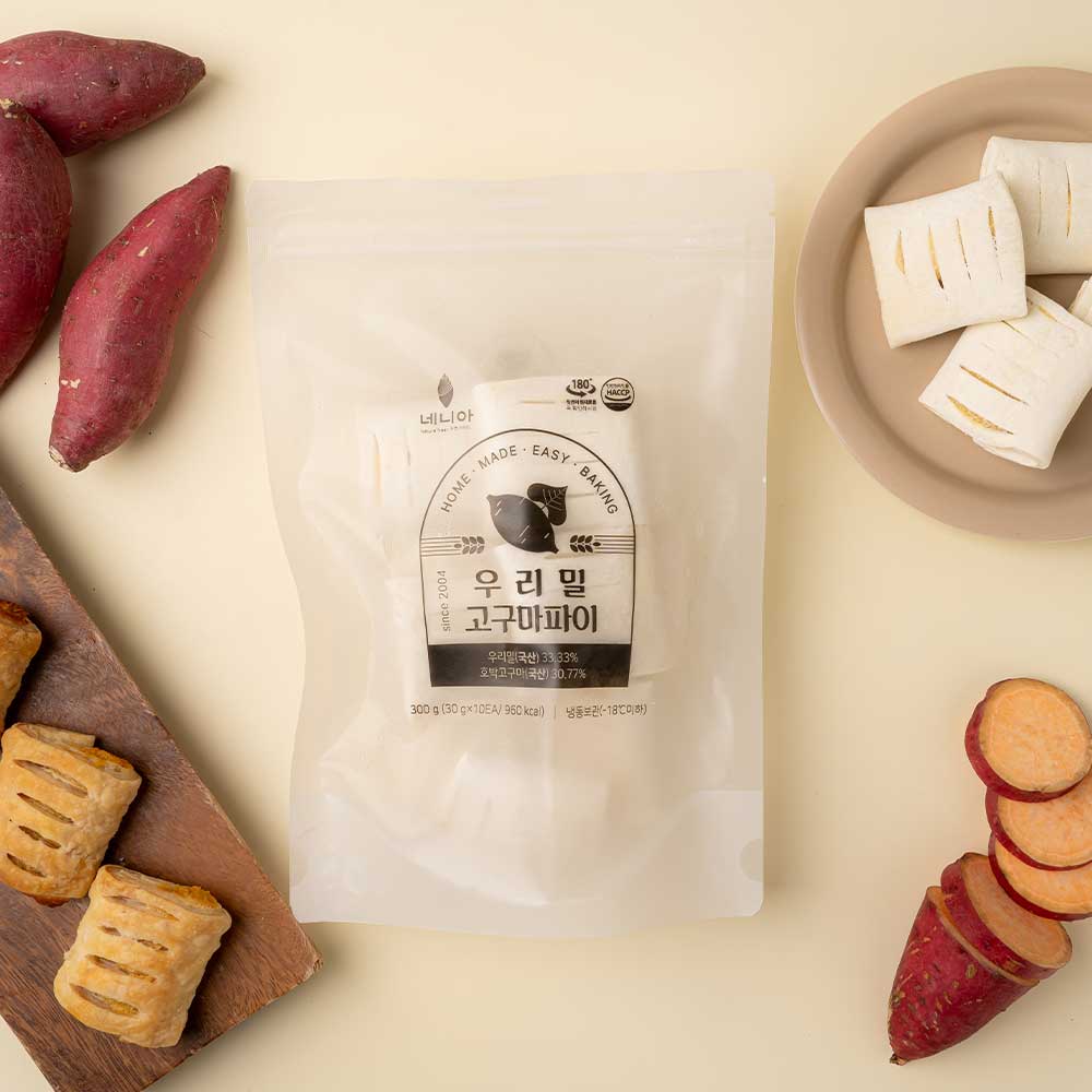 네니아 우리밀 베이커리 고구마파이 생지 썸네일 4
