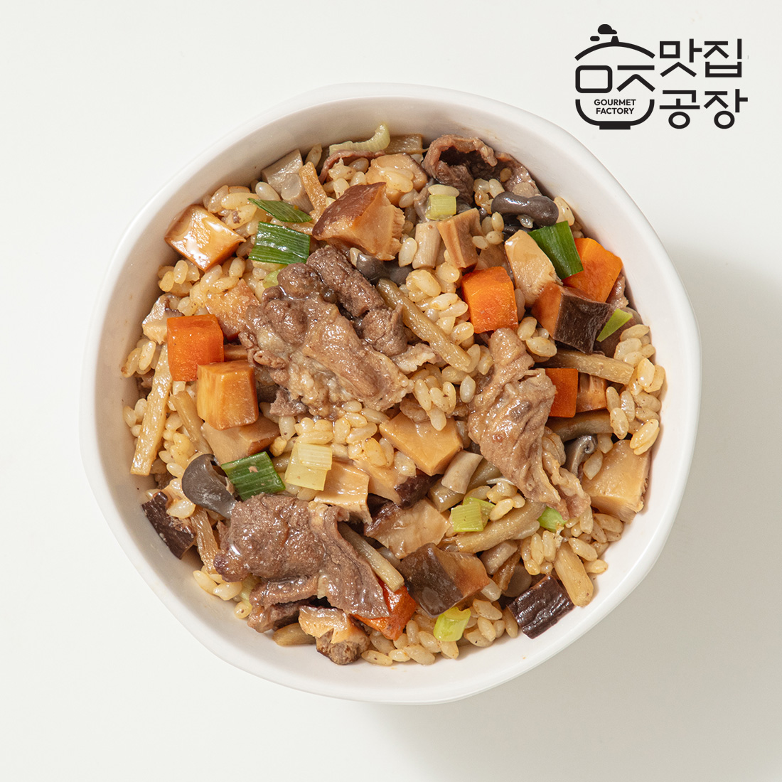 맛집공장 든든 솥밥 소스 소고기와 모둠버섯