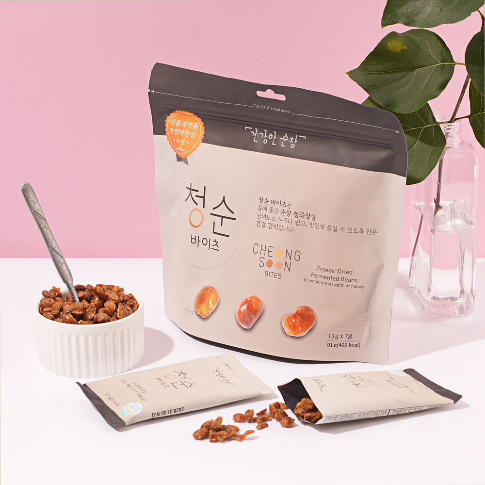 청순바이츠 청국장 과자