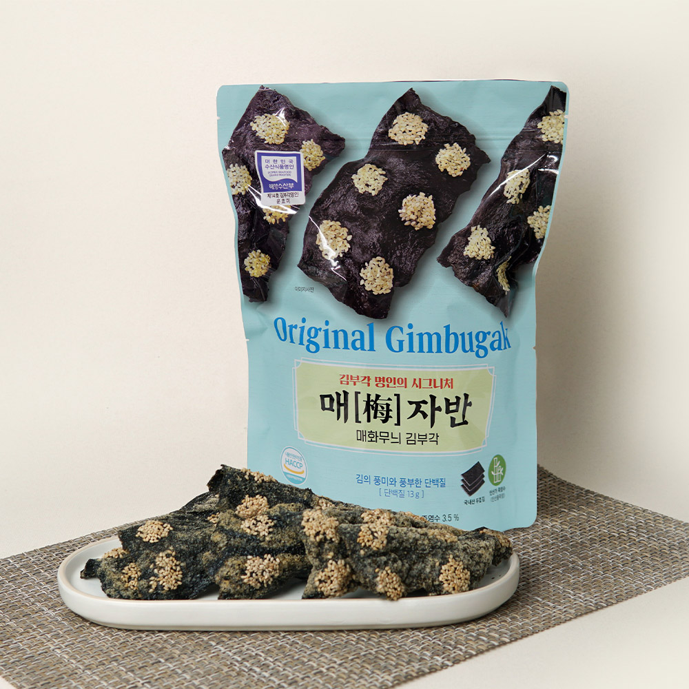 [오희숙부각] 매화무늬 김부각 (70g)