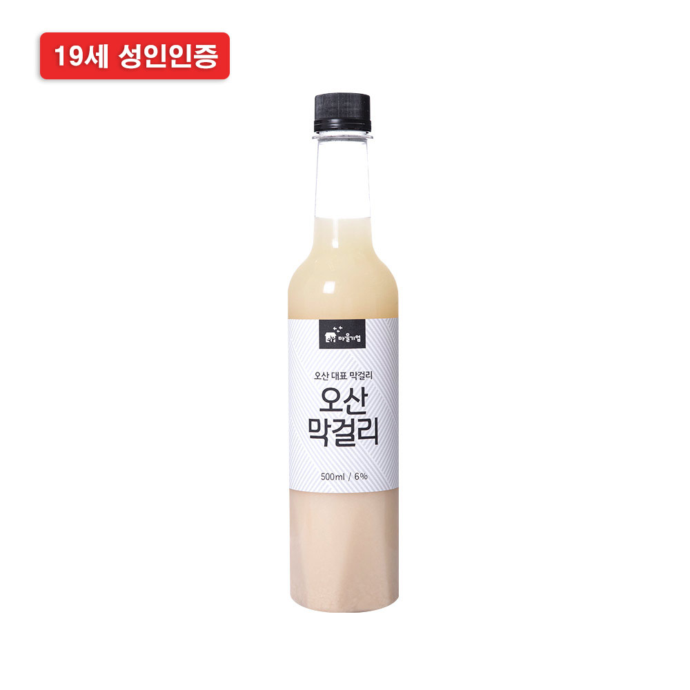 [오산양조] 오산막걸리 500ml, 6% (3병)