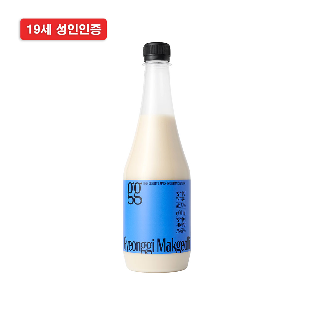 [오산양조] 경기쌀막걸리 650ml, 7.7% (3병)