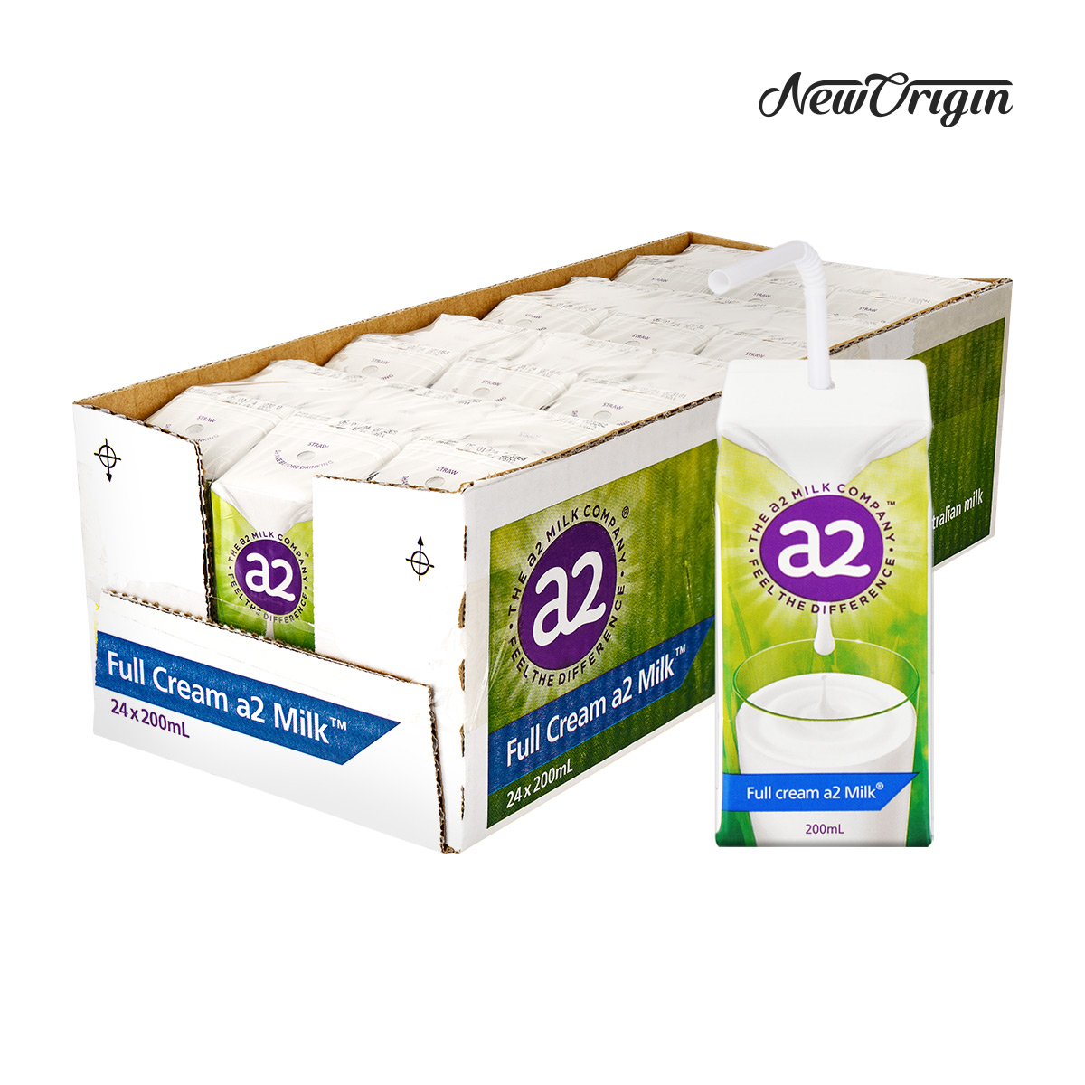 유한건강생활 뉴오리진 a2밀크 호주 초지방목 200ml x 24개입 (멸균실온보관) 썸네일 3