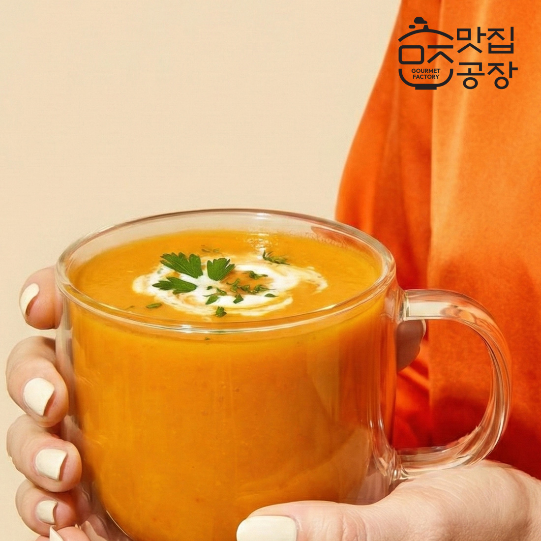 맛집공장 숲숩 당근누룩, 토마토렌틸, 캐슈넛버섯 수프 택 1 썸네일 3