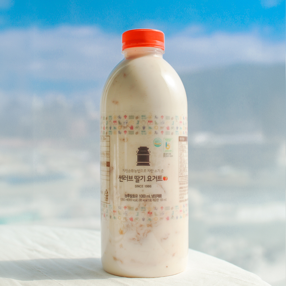 효덕목장 딸기 요거트