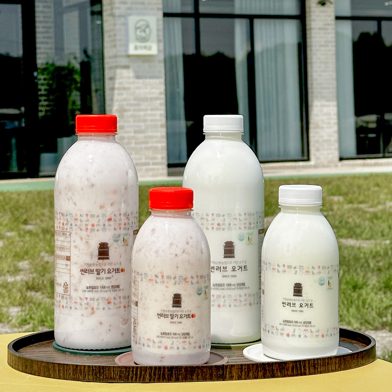 효덕목장 플레인, 딸기 요거트 세트 썸네일 2