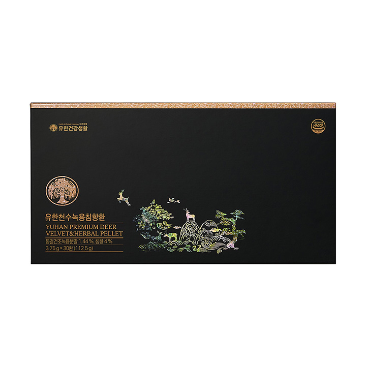 [유한건강생활]유한천수녹용침향환 1박스(30환) 썸네일 3