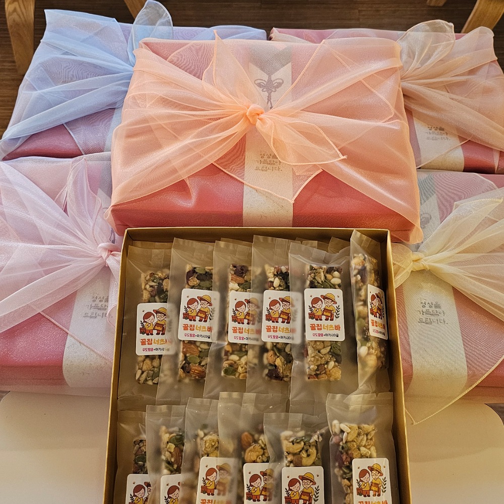 [5+1] 꿀집넛츠바 프리미어 선물세트 1박스 (24개입)