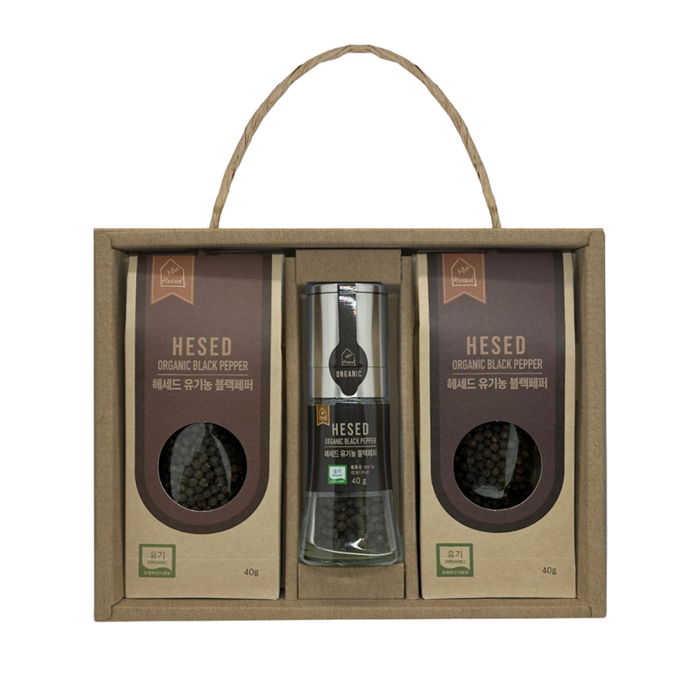 헤세드 유기농 후추 선물세트