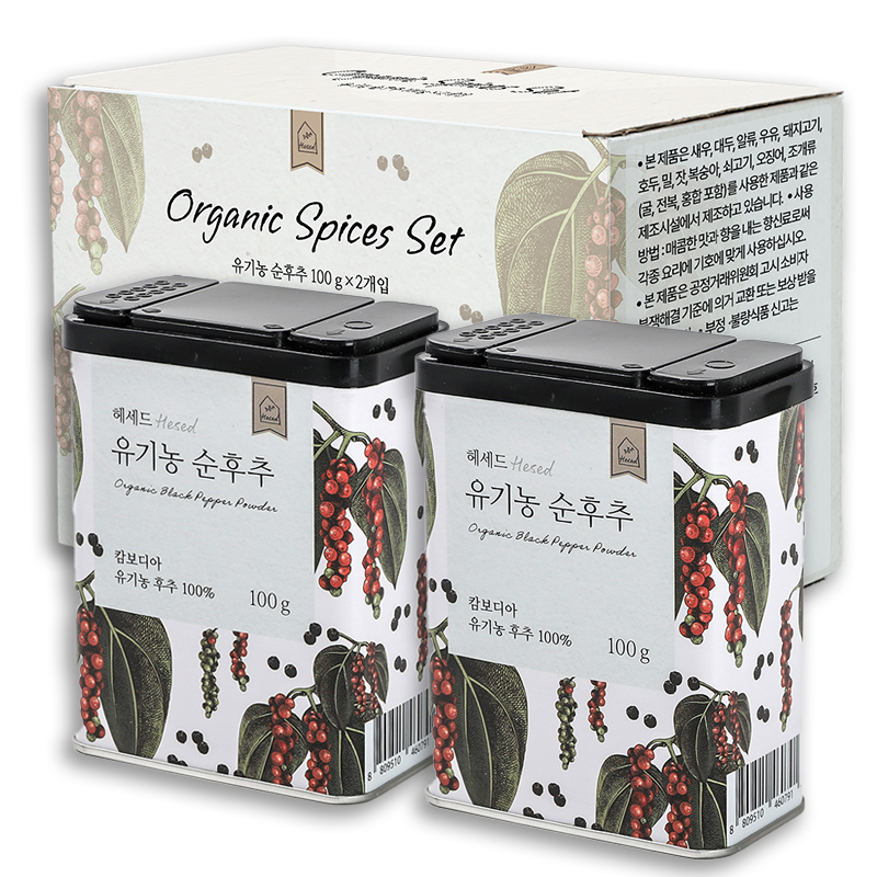 헤세드 유기농 순후추 선물세트 썸네일 2