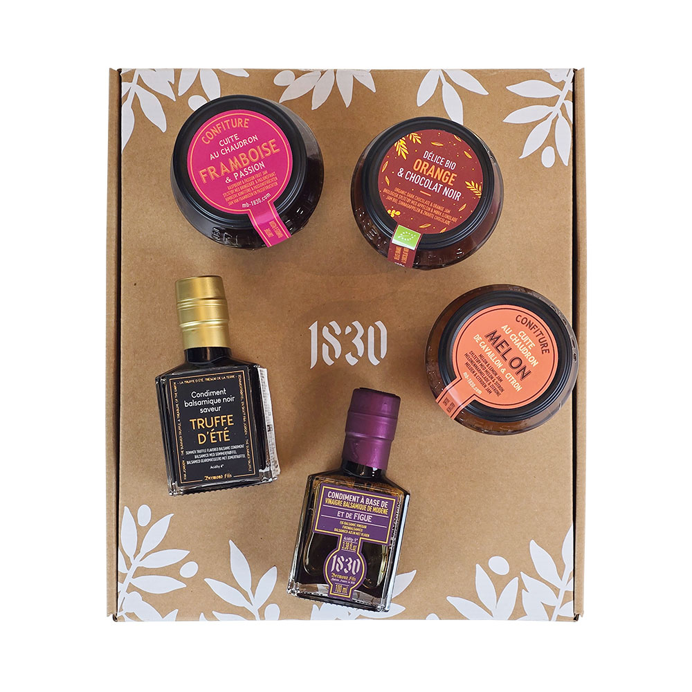 [독점 수입]메종 브레몽 1830 과일발사믹 2개+스프레드 3개 선물세트