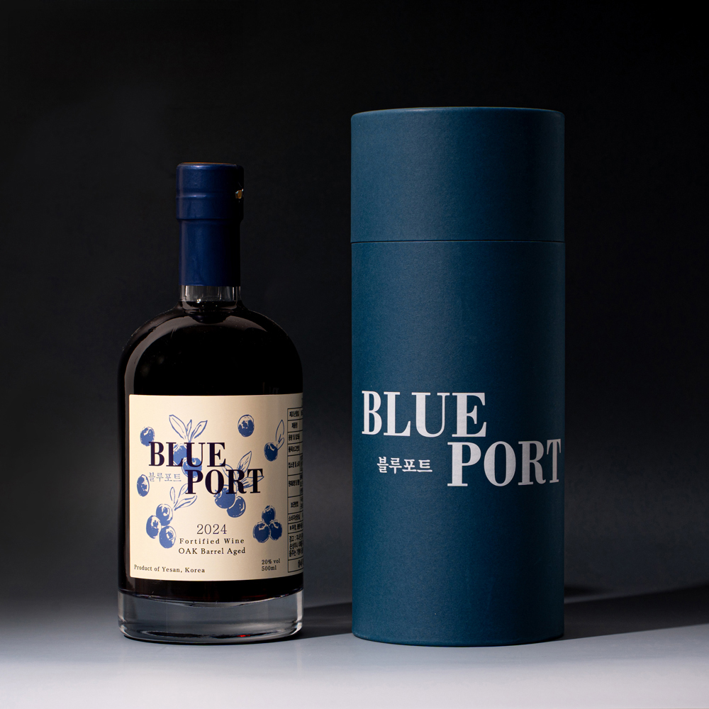 [예산사과와인] 블루포트 (20도/ 500ml)