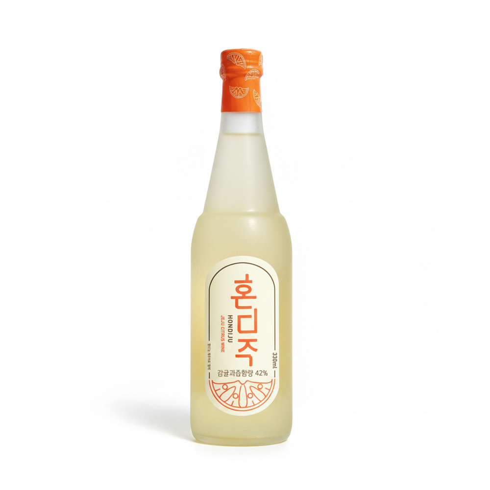 [제주 시트러스] 혼디주 330ml, 12%