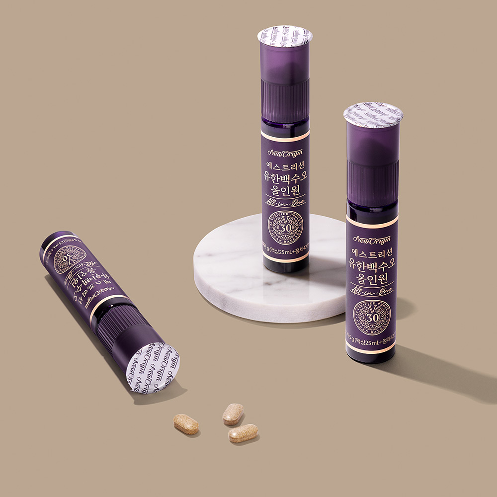 [유한건강생활] 뉴오리진 에스트리션 유한백수오 올인원(뼈 건강+혈행건강+기억력) 1박스 (1개월분) 썸네일 7