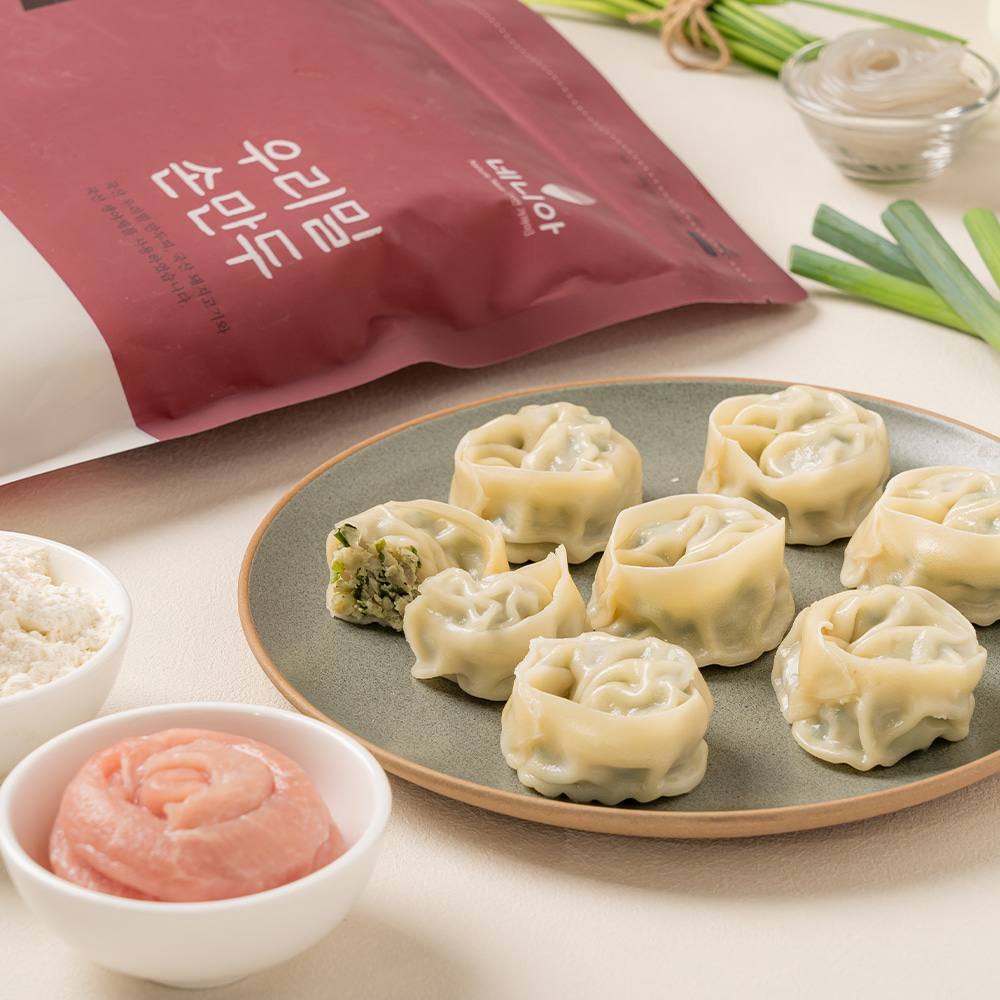 네니아 우리밀 손만두 썸네일 2