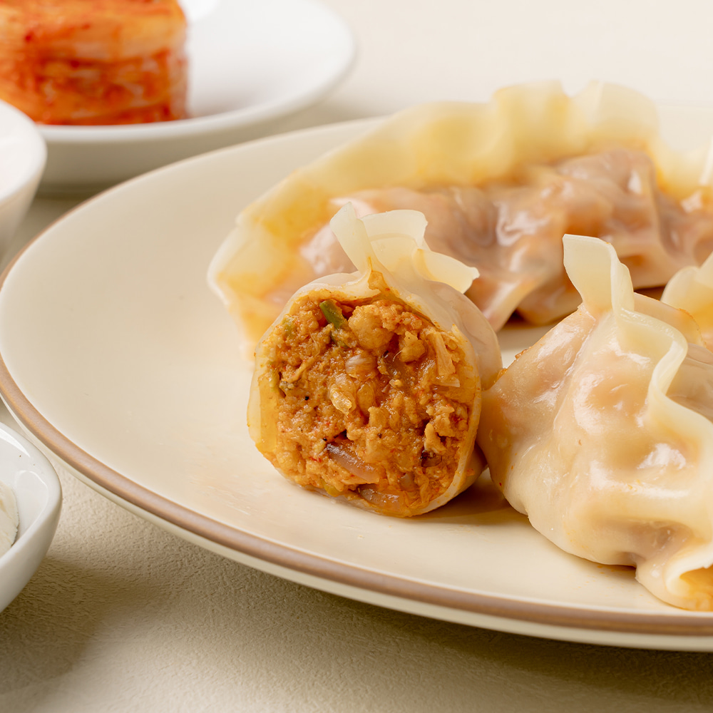 네니아 우리밀 김치 왕교자 썸네일 3