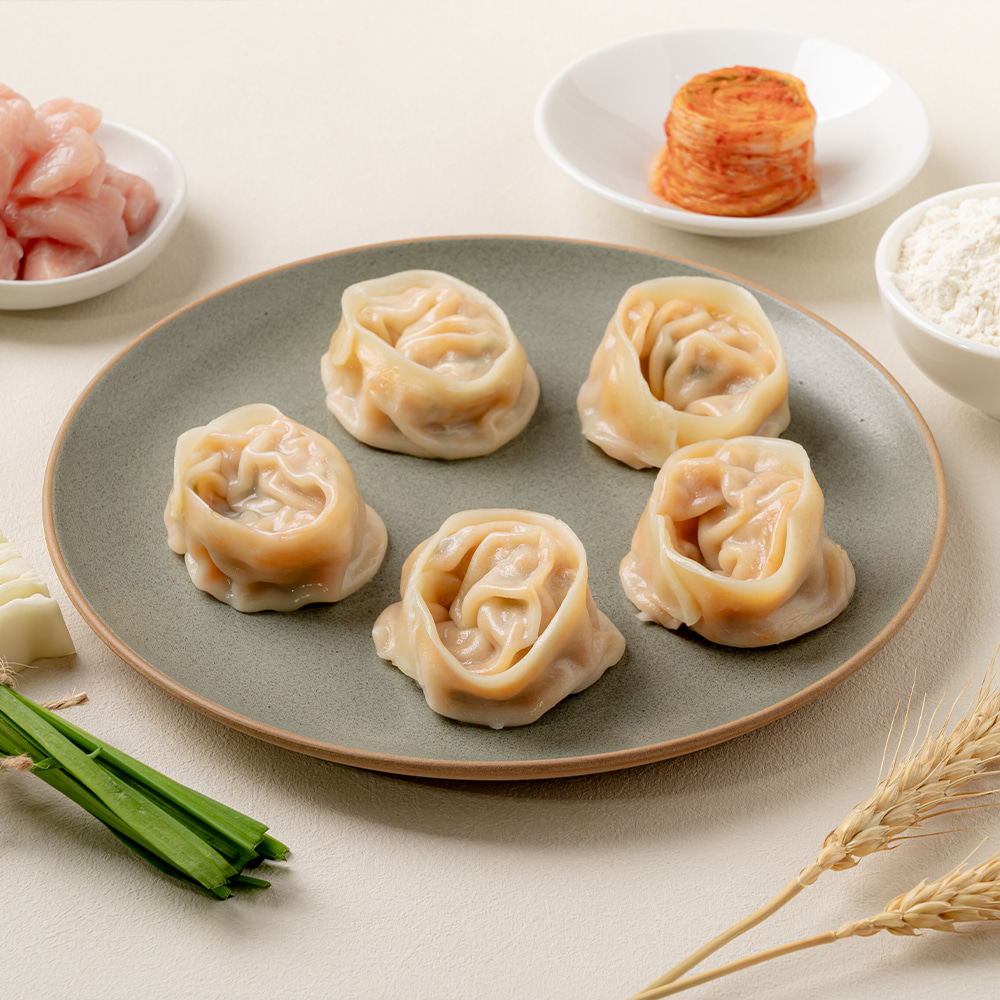 네니아 우리밀 김치 손만두 썸네일 2