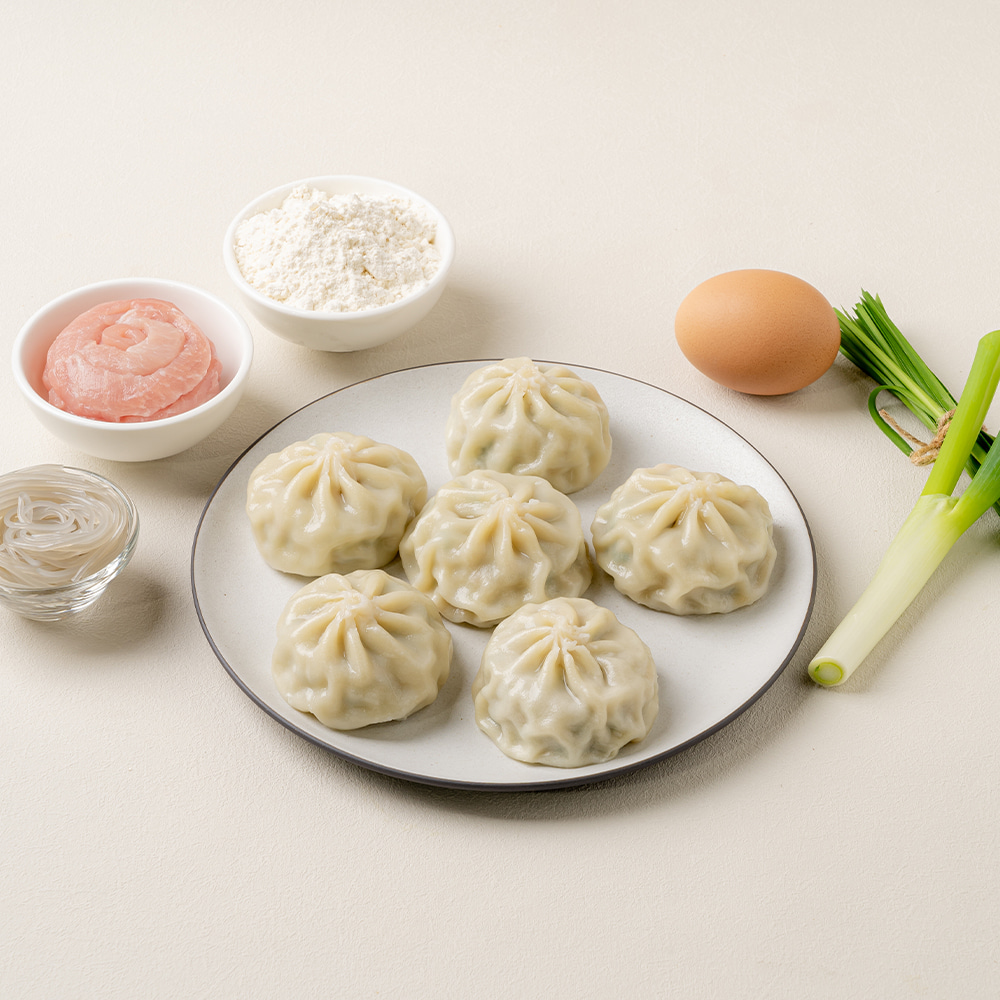 네니아 우리밀 왕만두 썸네일 2