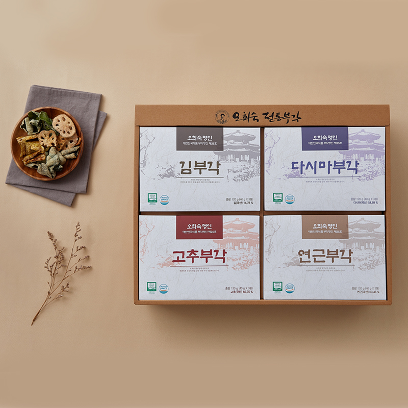 [오희숙전통부각 선물세트] 전통부각