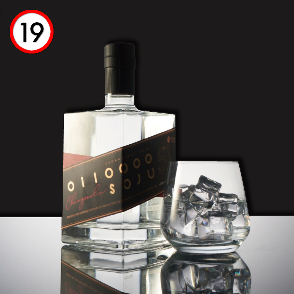 [청슬K] 영일만소주51, (750ml), 51%