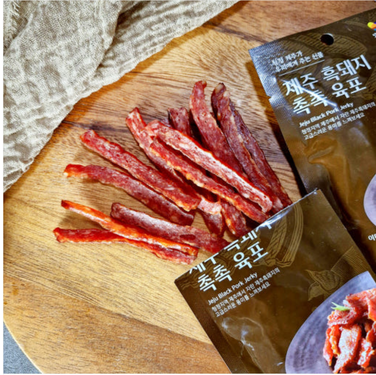 제주 흑돼지 촉촉육포