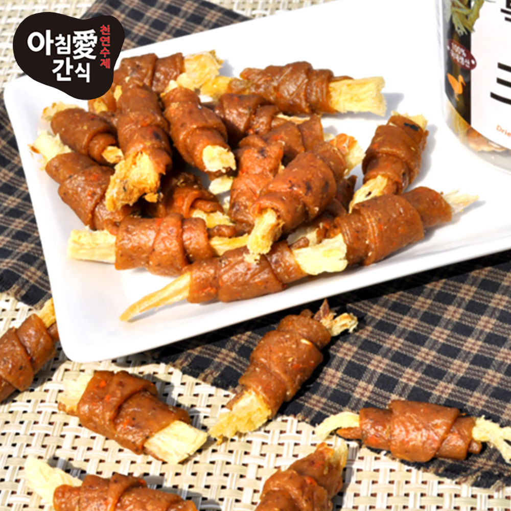 아침애간식 북어, 오리 크로와상