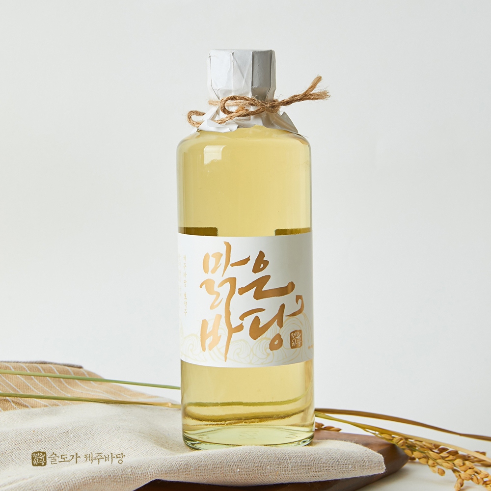 [술도가제주바당] 맑은바당 375ml (15%)