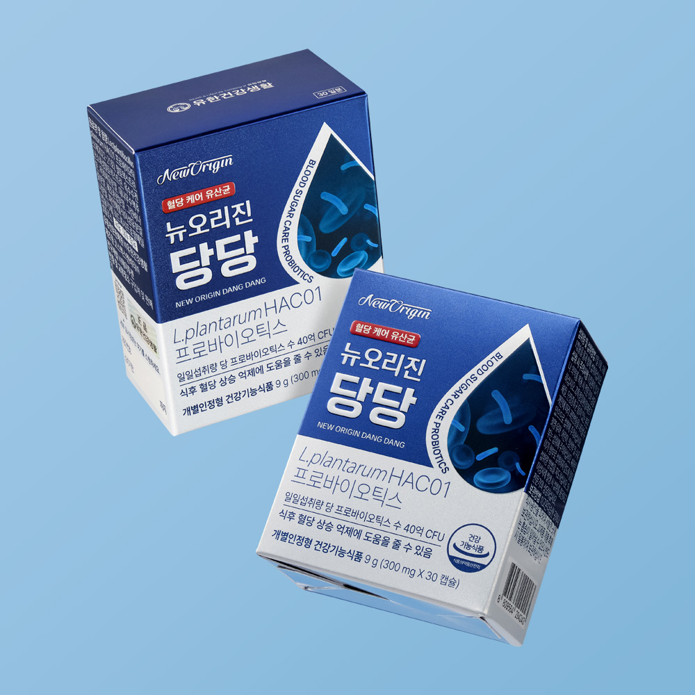 [유한건강생활]뉴오리진 혈당케어유산균 당당 (30일분) 썸네일 5