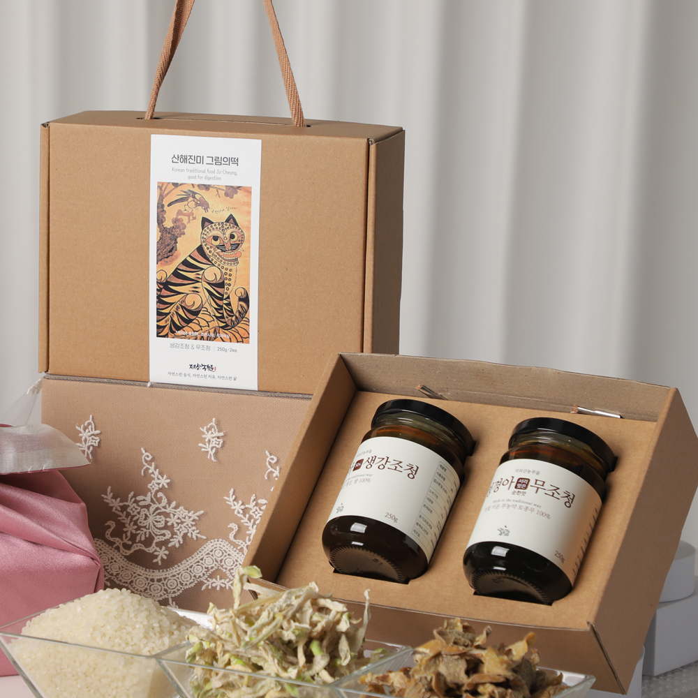 정경아 조청 2종 선물세트