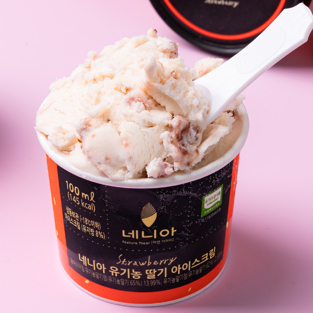 네니아 유기농 아이스크림 딸기 썸네일 3