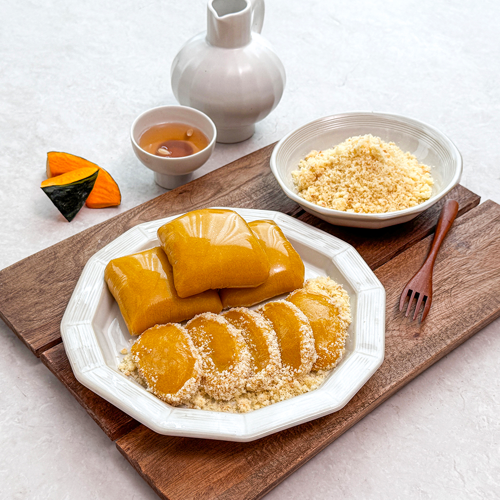 40년 전통 리만월 물방울 단호박인절미