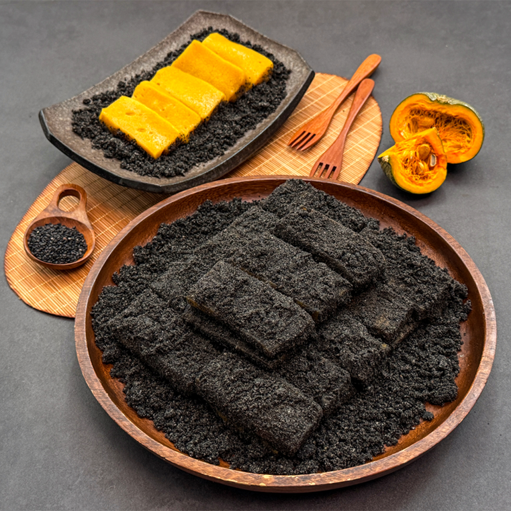 40년 전통 리만월 흑임자 호박인절미