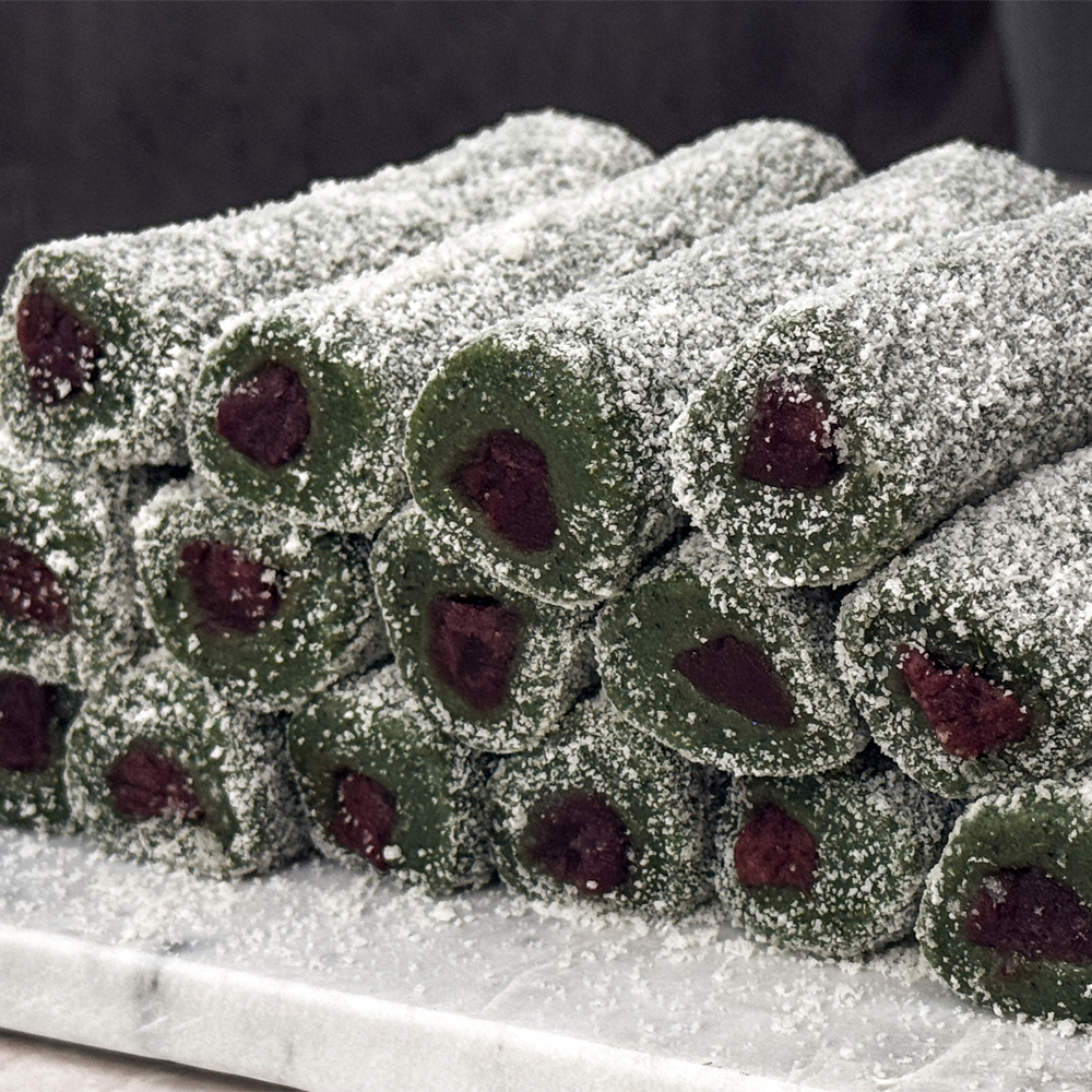 40년 전통 리만월 수제 카스테라 쑥 돌돌떡 썸네일 2