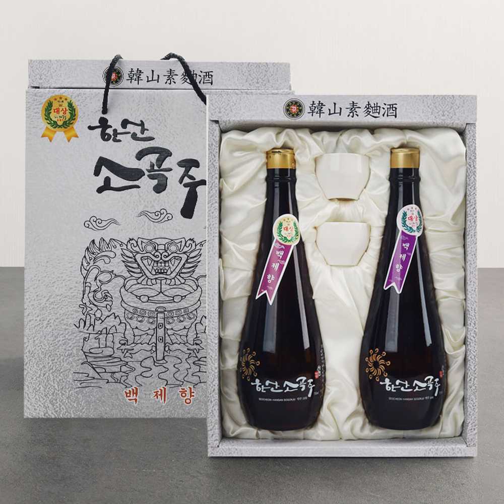 백제향 한산소곡주 선물세트