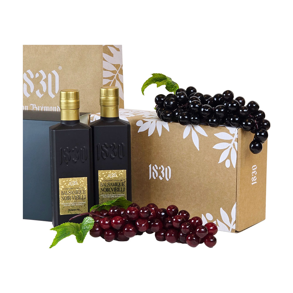 [독점 수입]메종 브레몽 1830 20년산 발사믹 비네거 250ml 2병 선물세트